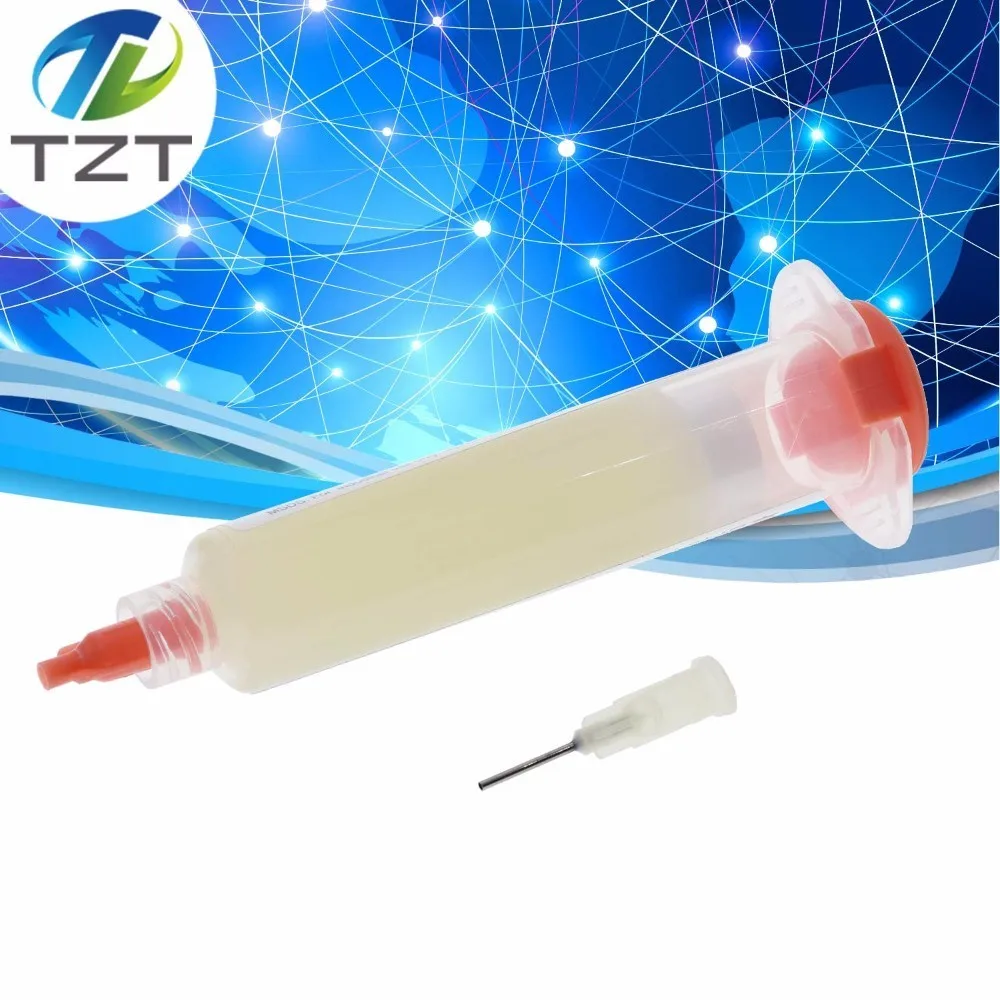 

TZT 1PCS Advanced BGA SMD Soldering Paste Flux Grease Volume 10cc NC-559-ASM-UV NC-559
