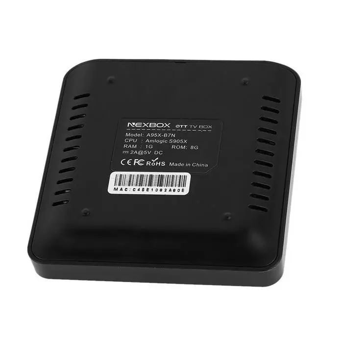 A95X S905 CPU 1 + 8G TV Box Tops Wifi US 2 4G 64 бит медиа 1G плеер многоязычный для 5V Android 5