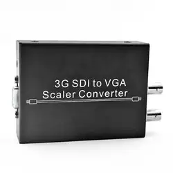 ALLOYSEED 3g SDI для VGA + SDI Scaler Multifunction HD 3g SDI видео адаптер конвертер для видео потоковой игры