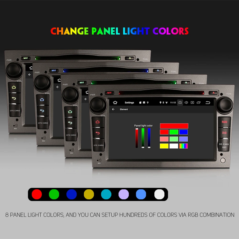 Excellent DAB+Car Stereo Android 8.1 Car Multimedia Player WiFi 4G GPS Radio FOR OPEL Vauxhall Corsa C/D Vectra Zafira Astra Vivaro Meriva 3