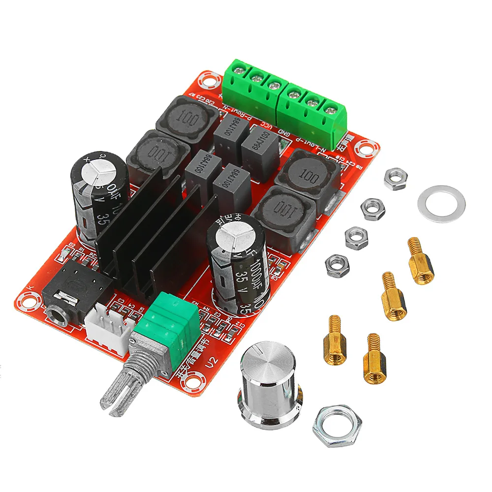 Цифровой усилитель звука CLAITE HIFI 2 0 TPA3116D2 2x50 Вт двухканальный стереоусилитель
