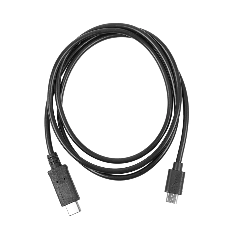

3 Feet Ft Usb 2.0 High Speed Type C Cable Male To Micro-B 5 Pin Male M/M 480M 3A Cord Data Transfer Sync Charge Power Black Fo