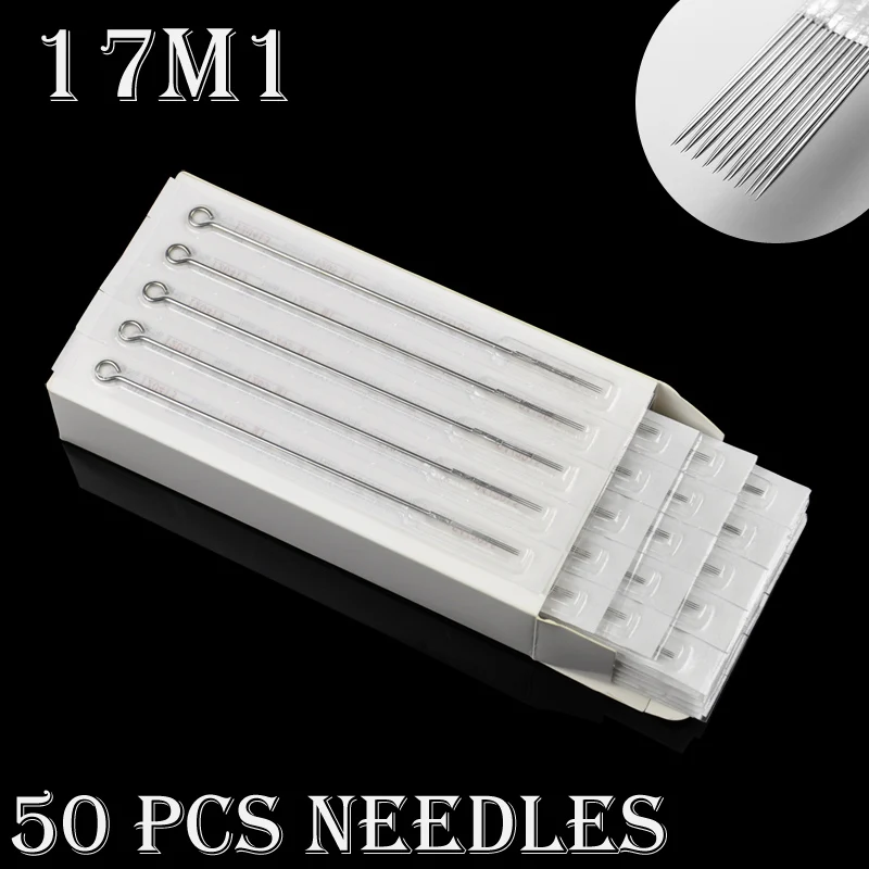50Pcs disposable tattoo needle SINGLE STACK MAGNUM 5/7/9/11/13/15/17M1 Stainless Steel needles Tattoo equipment free shipping | Красота и