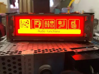 

Red Screen 5 Menu support USB Bluetooth air-conditioning Display Monitor 12pin for Peugeot 307 207 408 citroen C4 C5