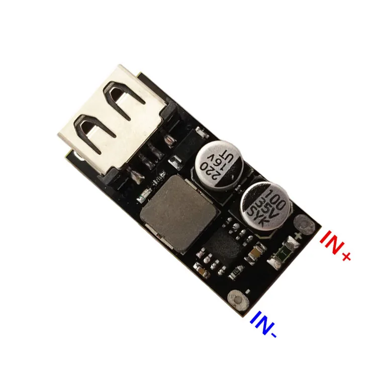 

DYKB QC 3.0 2.0 USB Fast Quick Charging Module Charge Board Car Phone Charger 12V 24V 6-32V TO QC3.0 Buck module FOR AFC FCP