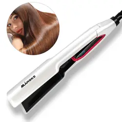 Профессиональный Выпрямитель для волос Быстрый Электрический выпрямление железа керамический инструмент для укладки 110-240 В ЖК-дисплей