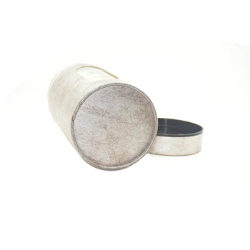 

Xin Jia Yi Packaging Glass Tube Fancy Paper Tube and Plastic Screw Lid With Clear Window Empty Coffee Dry Fruit Wedding Boxes