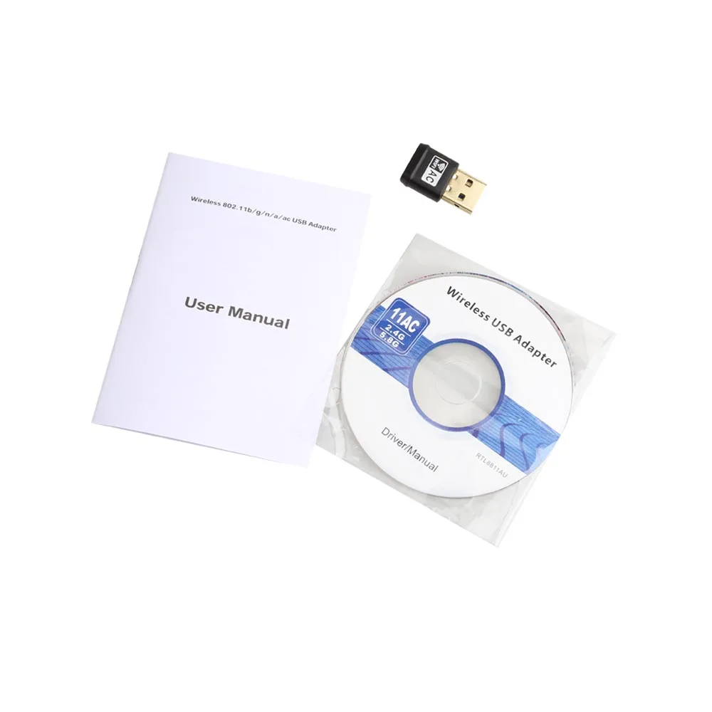 Горячая Распродажа 600 Мбит/с беспроводной USB Wi Fi сетевой адаптер 802.11AC