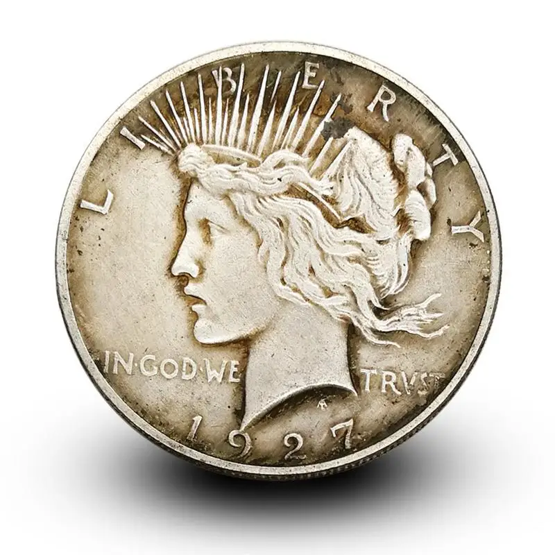 

New Arrival Wholesale Retro Historical Peace Dove Goddess Commemorative Coin Coin Collection Crafts 1923~1935 Dropshipping