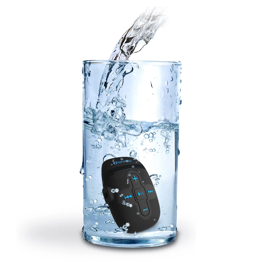 IPX8 водонепроницаемый MP3 плеер портативный Loseless 8 Гб музыкальный плеер с наушниками клип дизайн для плавания бег Дайвинг Спорт