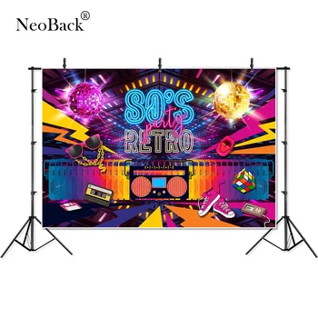 

Thin Vinyl retro rap music glitter flicker magnetic tape Photography studio Backgrounds professional indoor Photo Backdrops