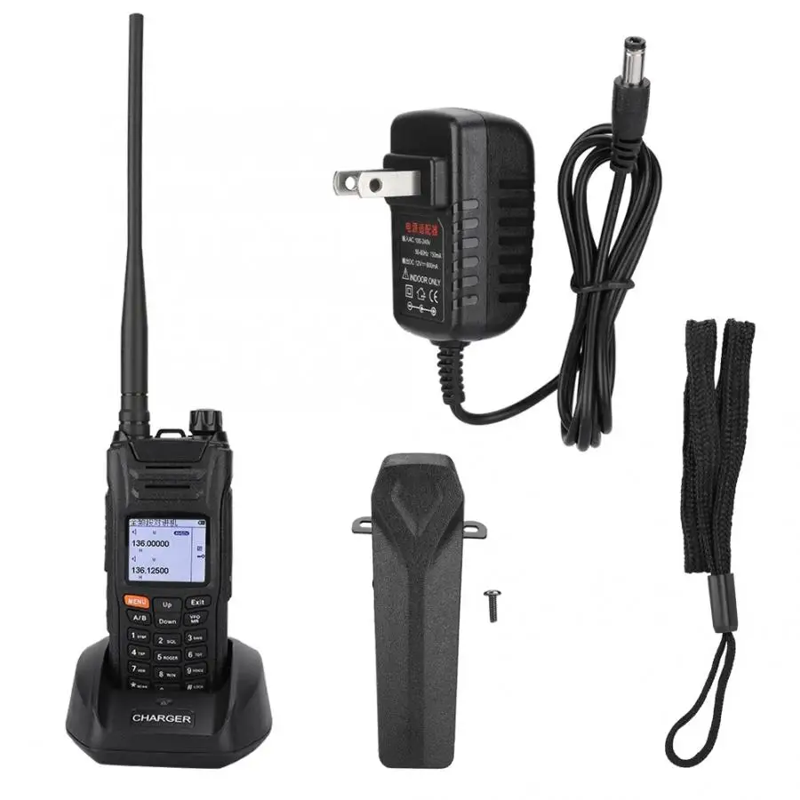 IP67 Водонепроницаемый HT-UV85 ручной аккумуляторный двухстороннее радио Walkie Talkie США Plug 100-240 V рации 2 способ радио Woki Токи