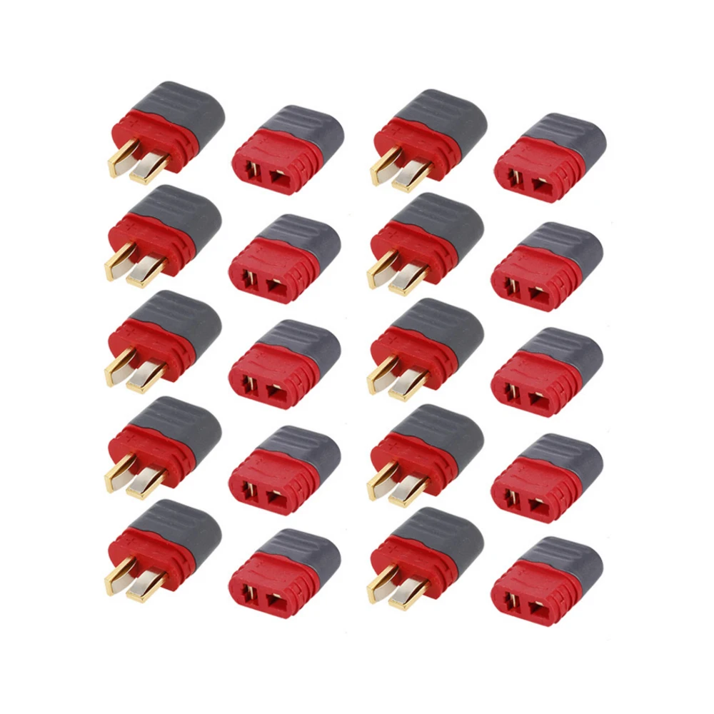 10 пар Deans Ultra Plug Connector Male Female Set для RC Car FPV Racing Quadcopter Multirotor Aircraft | Игрушки и хобби