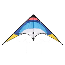 1.3m Colorful Kite Double Line Stunt Kite Double Line Kite Glassfiber Frame Kite Novice Beginners Best Flyer East Assembled 1.3m Colorful Kite Double Line Stunt Kite Double Line Kite Glassfiber Frame Kite Novice Beginners Best Flyer East Assembled