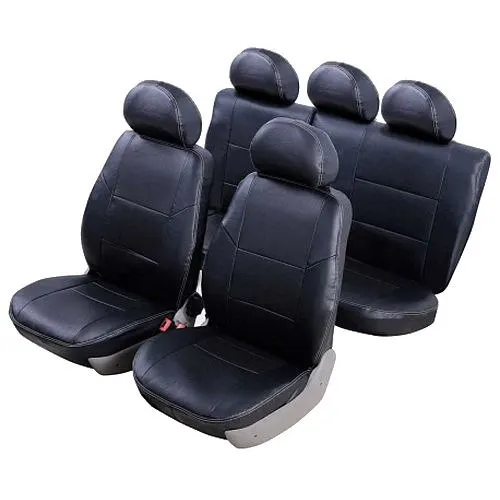 Cushion Cover Azard SENATOR Atlant ekokozha DAEWOO MATIZ 2000-2014 хэтч. 5д, Black (S1010131)