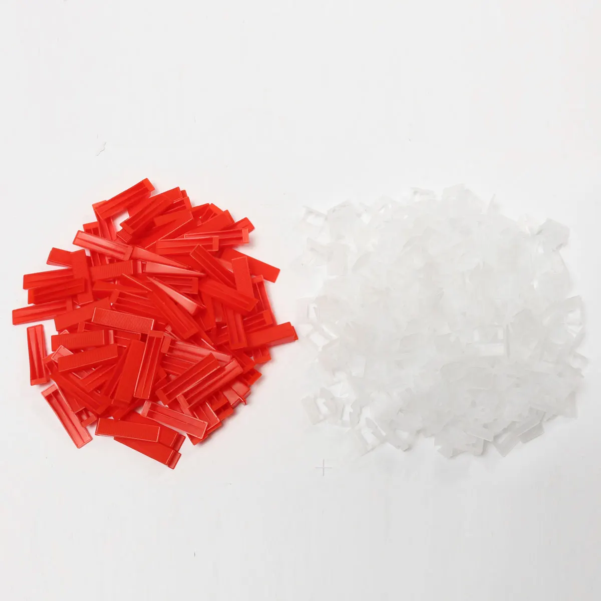 

400Pcs 3mm - 14mm Alignment Tile Leveling System Clips With 100 Wedges Plastic Spacers Tiling