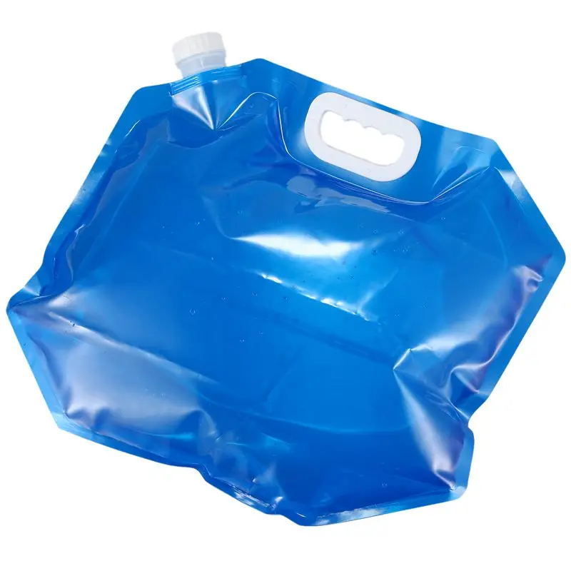 Складная банка для воды 10 литров Синяя