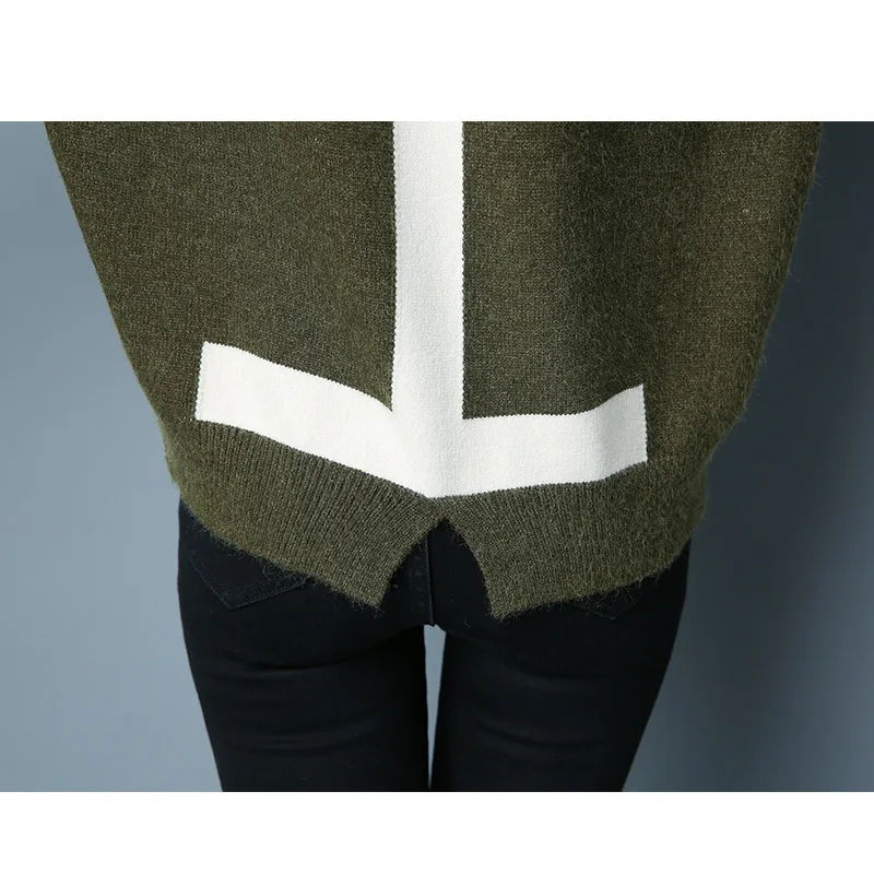 Sweater Female 2019 Autumn And Winter New Style Women Korean-Style Fashion Loose Pullover Mock-Neck Knitted Bottoming Sweater Sweater Female 2019 Autumn And Winter New Style Women Korean-Style Fashion Loose Pullover Mock-Neck Knitted Bottoming Sweater