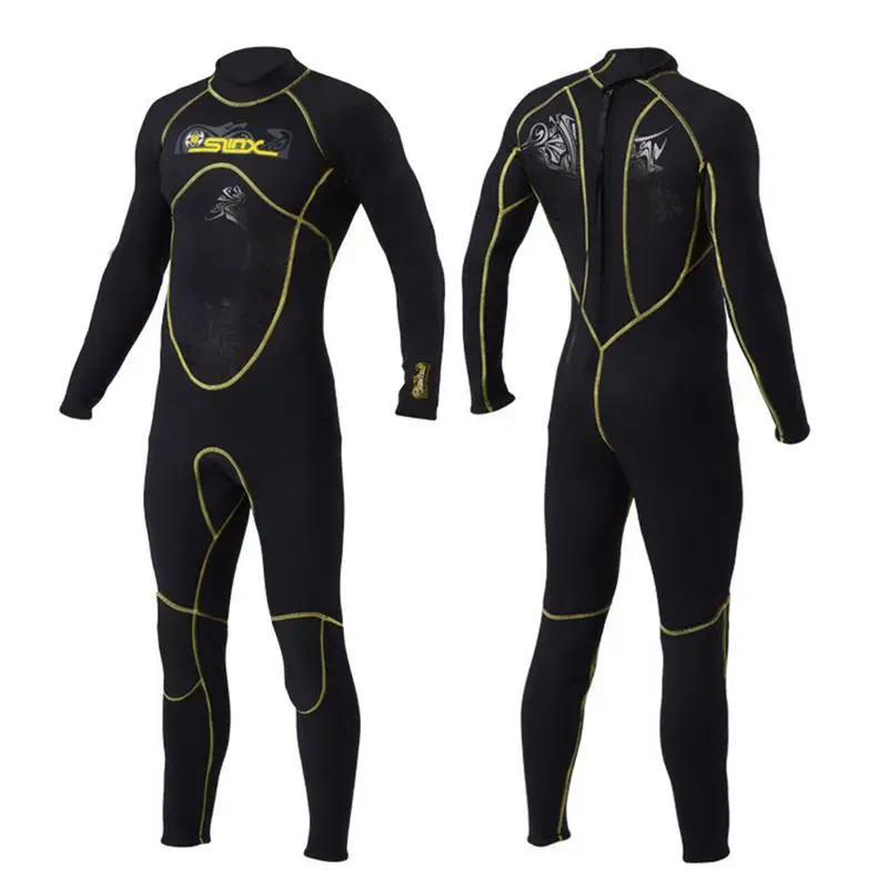 1101 3MM Neoprene Warm Wear-Resistant High Elasticity Scuba Diving Wetsuit Swimming Surfing Jumpsuit Full Bodysuit For Men 1101 3MM Neoprene Warm Wear-Resistant High Elasticity Scuba Diving Wetsuit Swimming Surfing Jumpsuit Full Bodysuit For Men