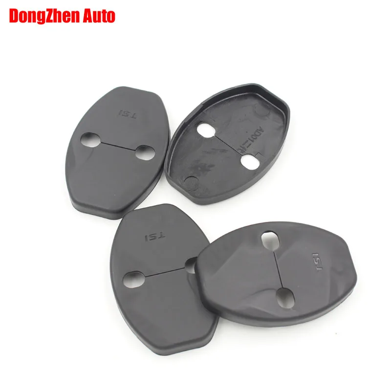 Dongzhen Door lock cover fit for volkswagen VW JETTA MAGOTAN CC GOLF POLO GOLF 6 passat B4 B6 Lavida Bora Fabia Superb