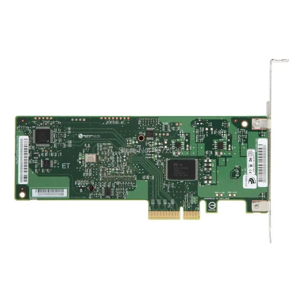 Новая плата контроллера Broadcom Avago LSI SAS 9217-8i 8 портов HBA JBOD SFF8087 Mini-SAS HD 6 ГБ PCI-E 3,0X8 Сделано в Китае