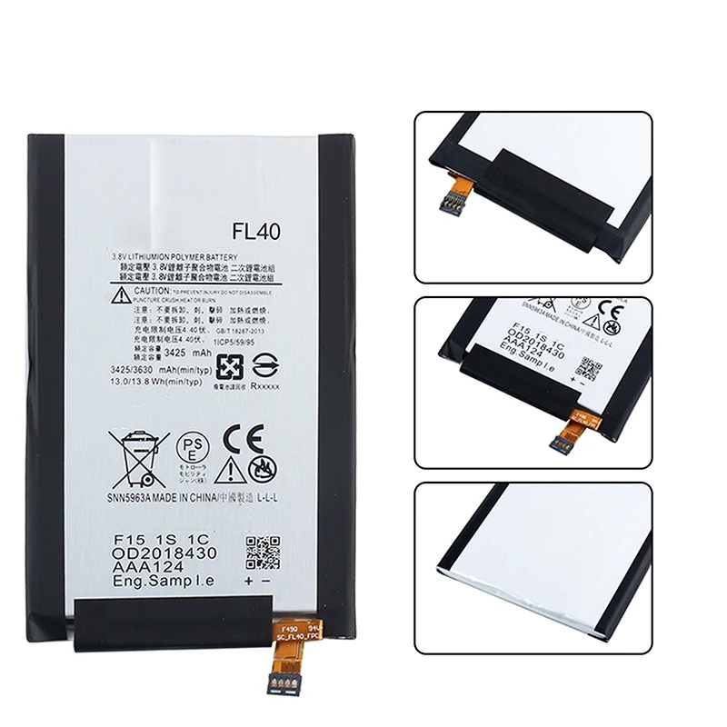 Alesser для Motorola Moto FL40 X Play XT1543 XT1544 запасная батарея большой емкости с инструментами в