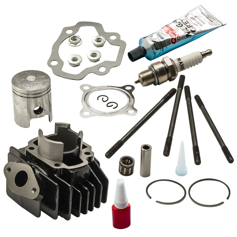 

For Yamaha PW50 QT50 Big Bore Kit Dirt Bike Cylinder Piston Ring Gasket Performance Part