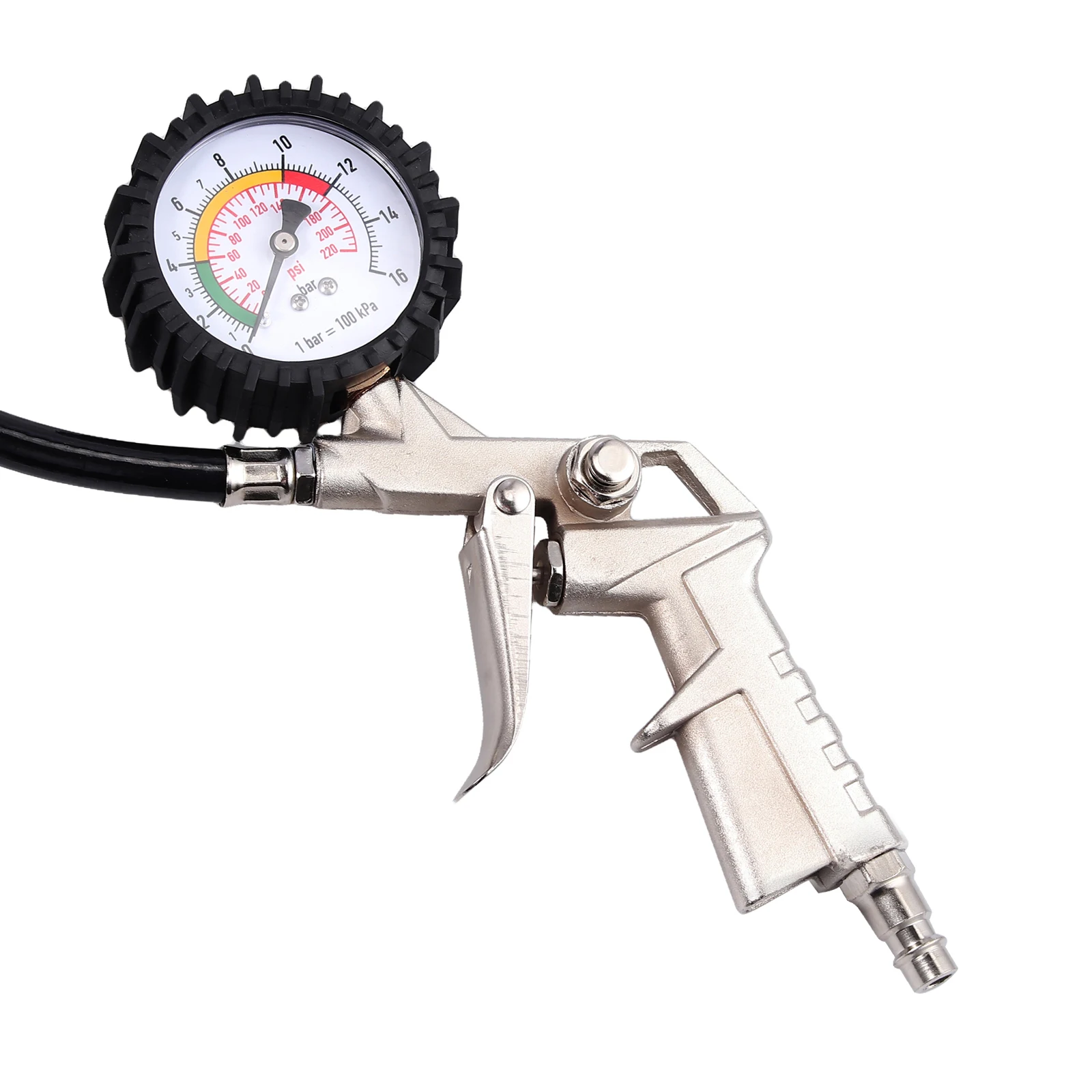 Neoteck 0 220PSI воздушный шиномонтаж с манометром компрессор автомобильный Шины для