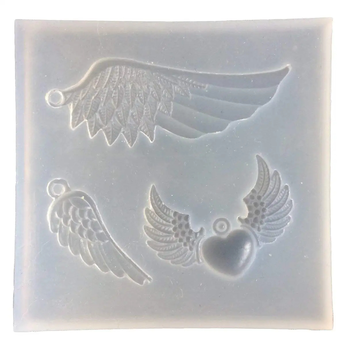 

DIY Craft Jewelry Making Resin Casting Mould Silicone Pendant Mold Angel Wing Tools