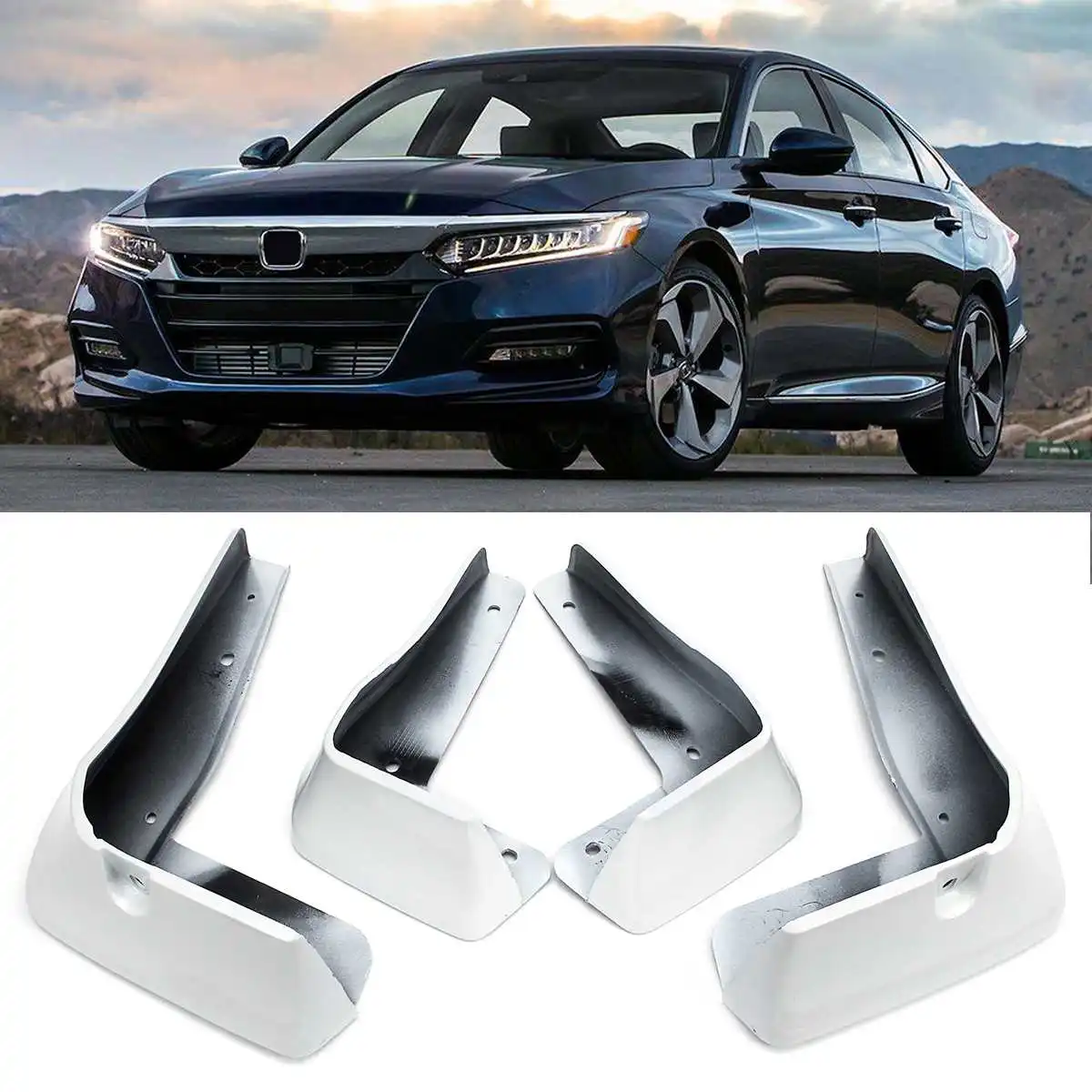 Buy 4pcs Mudguard Mud Flaps for Honda for Buy 4pcs Mudguard Mud Flaps for Honda for