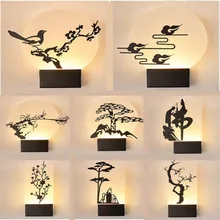 Simple Modern Living Room Background Wall Lamp BedsideDecorative Hallway Led Lamp Sconce Indoor Sconce Wall Lights