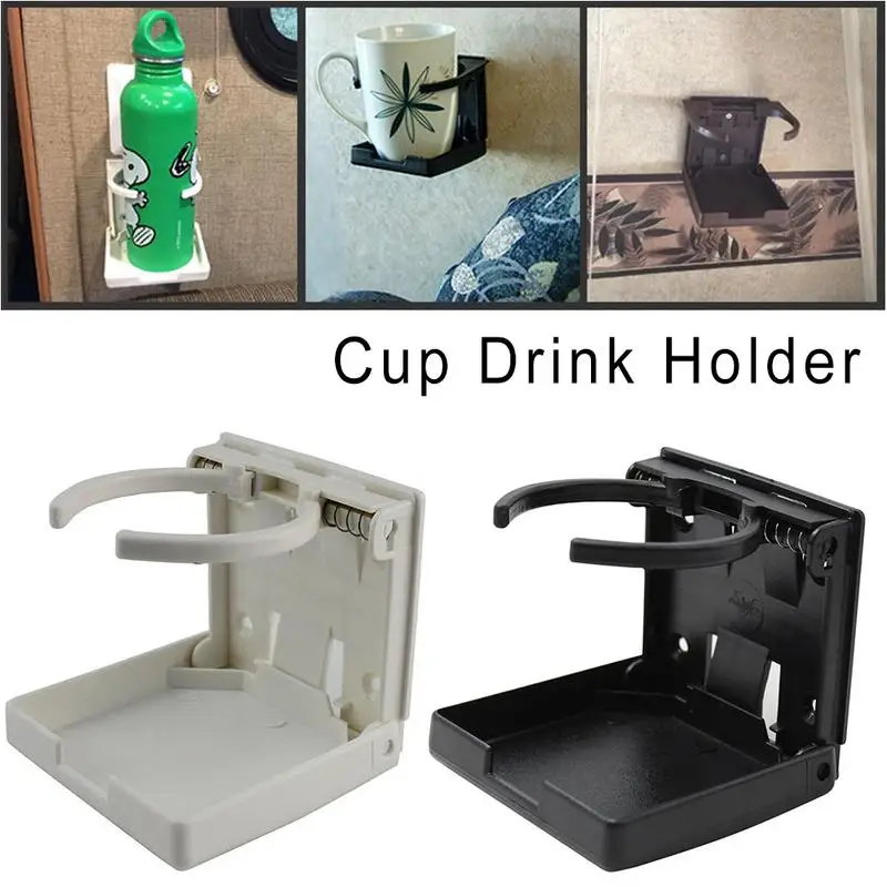 

New Adjustable Drink Folding Cup Bottle Coffee Stand Mount For Car Boat RV Marine Caravan Drinks Holder