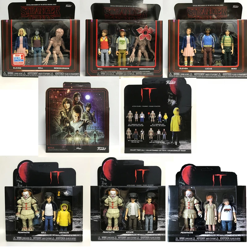 

FUNKO Clown The Resurrection Blame Strange Monogatari IT Pennywise Three Fund Suit 3.75 Inch Can Moving Occasionally