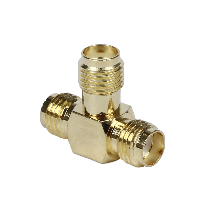 Гнездо SMA для двух разъемов Female Triple T RF Adapter Коннектор 3 way Splitter | Обустройство дома