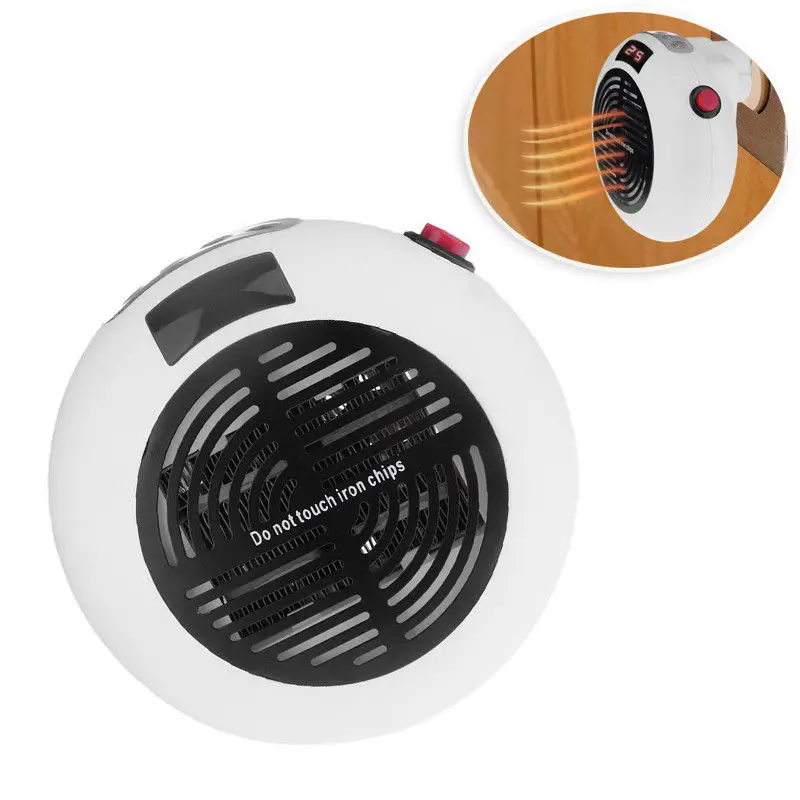 Buy EU Plug 900W Black & White Mini Wall Outlet