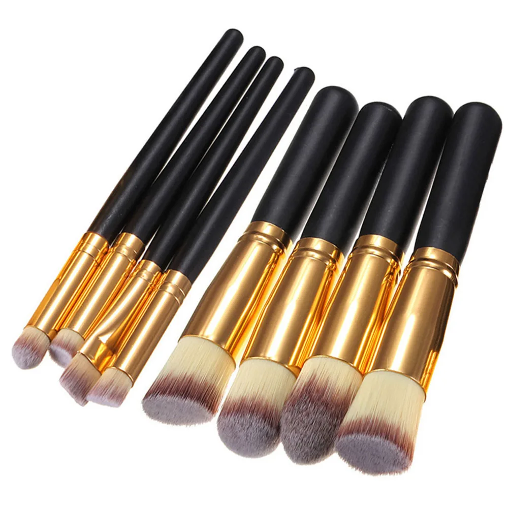 

Pro 8pcs/set Makeup Brush Set Maquiagem Beauty Foundation Powder Eyeshadow Cosmetics Make Up Brushes Kabuki Brush Tool
