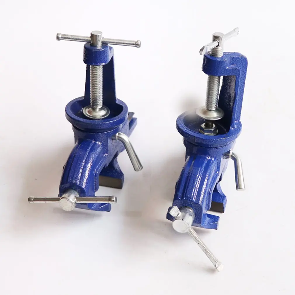 

Work Bench Vice Table Vise Heavy Duty Swivel Base Workshop Clamp Durable Jaw Bench Clamp Professional Hand Tool
