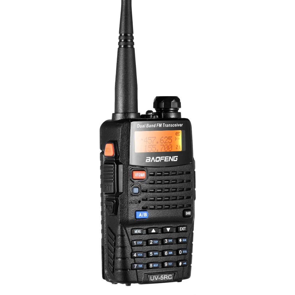 

1PCS BAOFENG UV-5RC Mobile 2-way Radio Walkie Talkie VHF/UHF Dual Band Handheld Transceiver Interphone with LCD Radio Receiver
