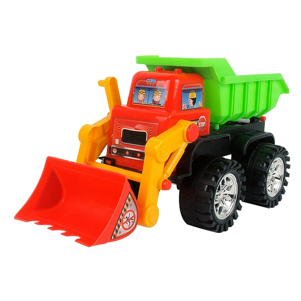 Very best Plastic Beach Toy Forklift Children's Mechanical Car Series Simulation Children's Fancy Education P