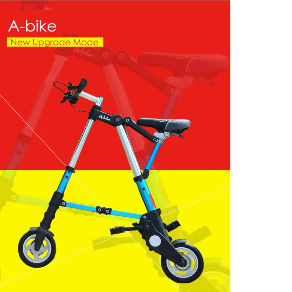 Discount New Xfront Abike Unisex 8 Inch Wheel Mini Ultra Light Folding Bike Subway Transit Vehicles Road Bicycle Outdoor Sports Bicicleta 1