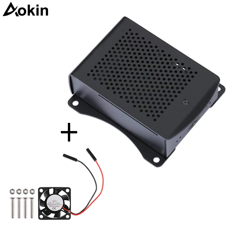 

For Raspberry Pi 3 Model B+ Aluminum Case Metal Enclosure Silver Green Black Case Rpi 3 Box Compatible For Raspberry Pi 3 Modelb