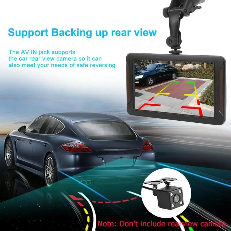 7 zoll 8G Touchscreen Q8 Center Konsole Auto Auto 3D GPS Navigator USB Audio Video Player Foto FM s