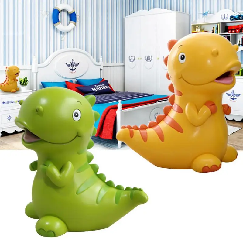 Цена Детская мультяшная копилка свинья, милый динозавр, смола, украшение, монета, банк, студенческий подарок, творческие маленькие предметы, дома...