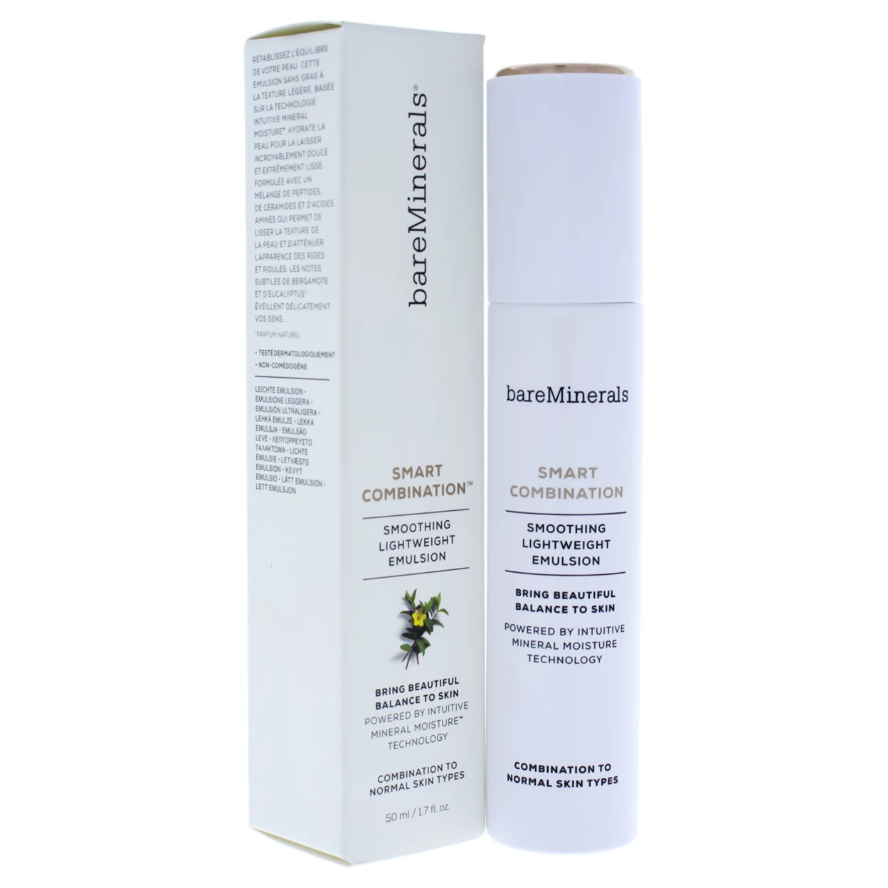 Smart combination Smoothing легкая эмульсия от bareMinerals для унисекс 1 7 унц. - Цена: 3 210,53 руб.