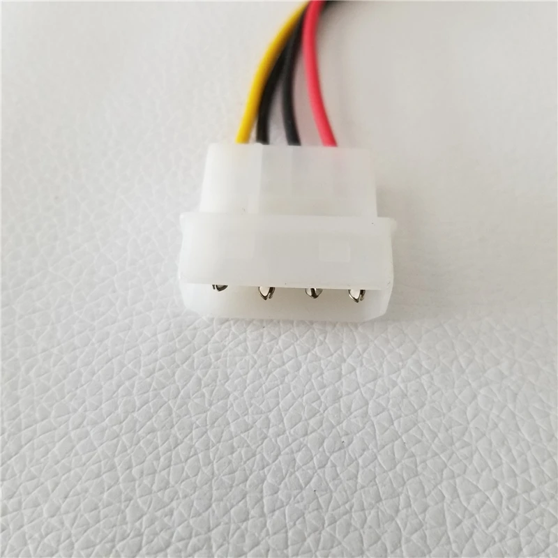 IDE الطاقة إلى قرص مرن كابل الطاقة زائد 4Pin إلى صغيرة 4Pin تمديد كابل D-نوع ميناء 20 cm