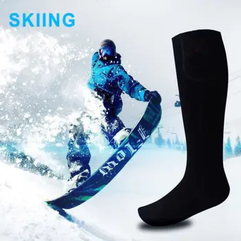 

Winter Electric Battery Heated Socks Feet Warmer Winter Ice Hunting Foot Shoe Boot New