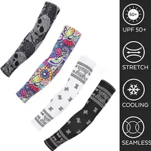 1 пара охлаждающий руку рукава крышка защита от солнца УФ Спорт на открытом воздухе унисекс Баскетбол Гольф вождения руки рукава