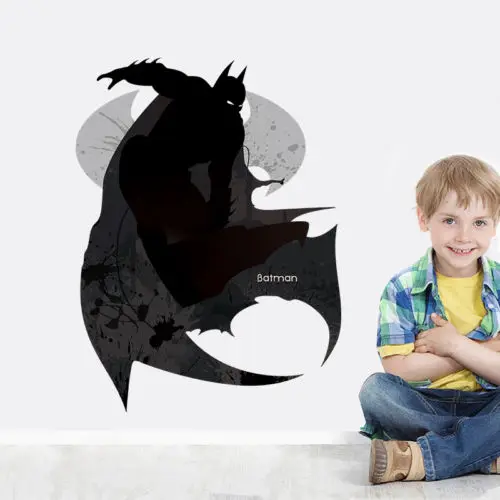 

DIY Removable Batman Vinyl Art Wall Stickers Decals Mural Kids Room Decor