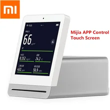 Xiaomi mi умный детектор воздуха с прозрачной травой мульти-режим компенсации Крытый Открытый mi jia App контроль воздуха детектор от Youpin