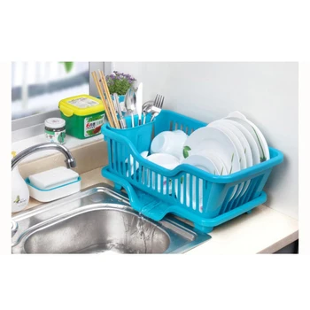 

Dish Rack Kitchen Storage Holder Drainer Bowl Tableware Plate Portable Drying Rack Home Shelf Dinnerware Organizer kitchen clean
